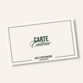carte cadeau